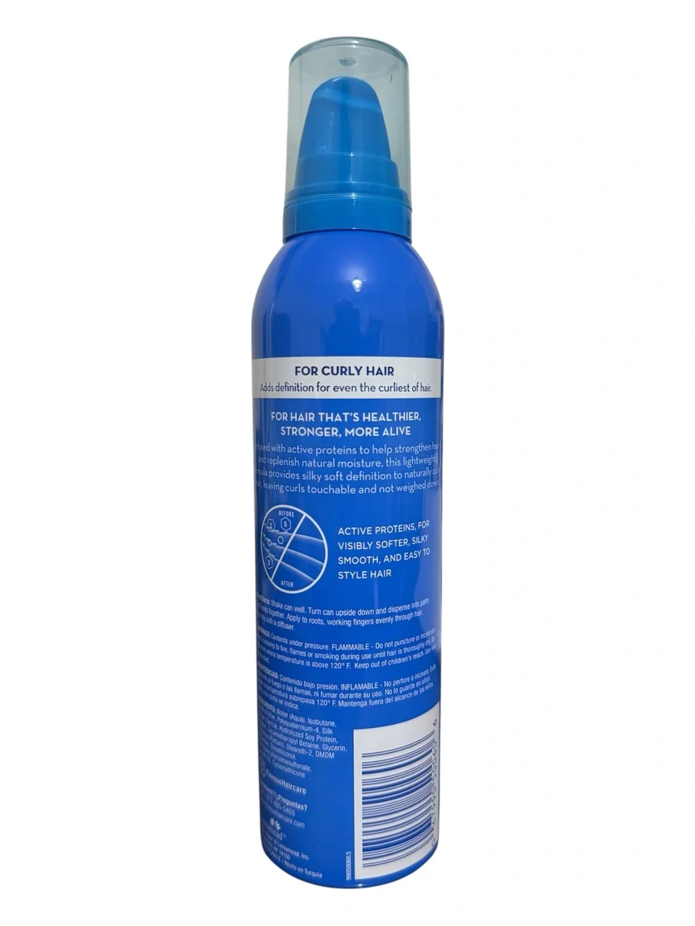 Finesse Shape + Strengthen Curl Defining Mousse Silky Soft Hair 7oz New
